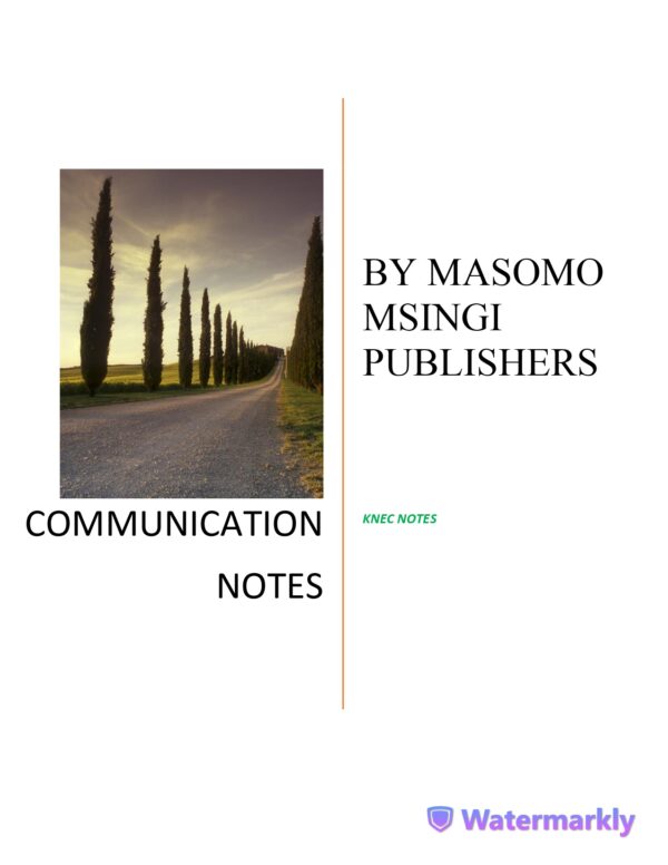 Communication Notes