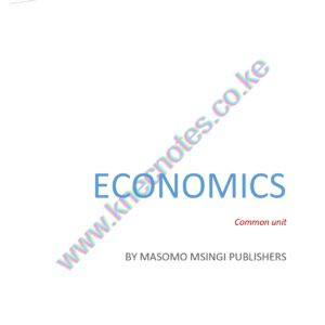 ECONOMICS NOTES
