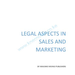 LEGAL ASPECTS NOTES