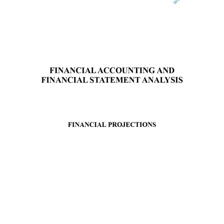 Financial Projections Notes (Moi Uni)