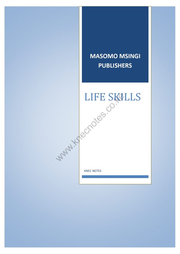 LIFE SKILLS NOTES